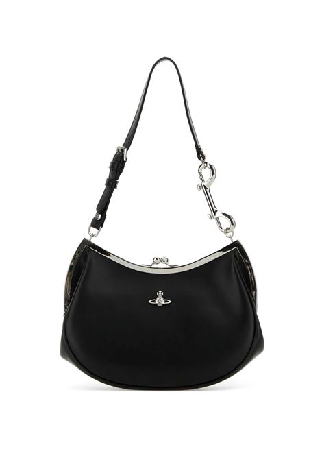charme frame purse bag woman black  VIVIENNE WESTWOOD | 4B01000VW-L008K-N403